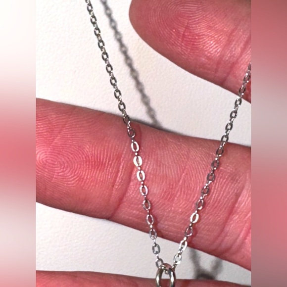 Stella Picciotto Sterling Silver Hamsa Hand Evil Eye Pendant Necklace - Picture 6 of 14